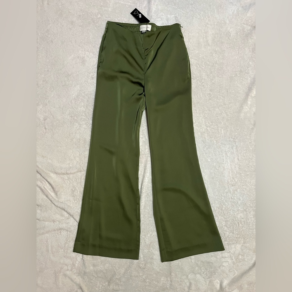 Sachin + Babi Green Wide Leg Pants - Picture 4 of 13